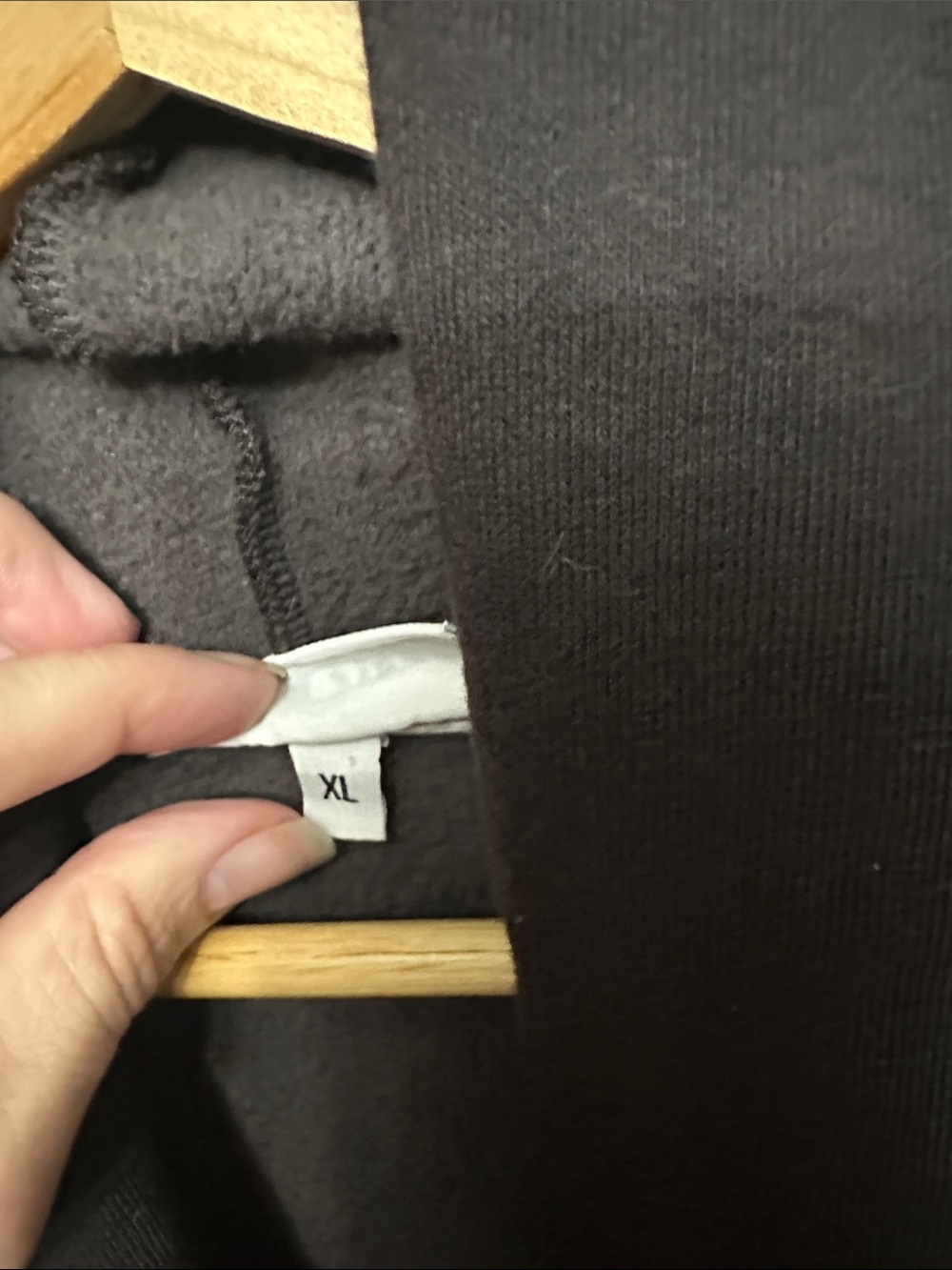 Bryn Walker cocoon open front charcoal gray/ black cardigan Sz XL - Picture 6 of 7